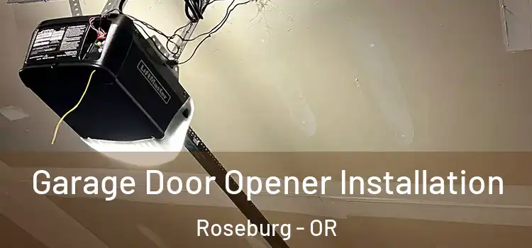  Garage Door Opener Installation Roseburg - OR